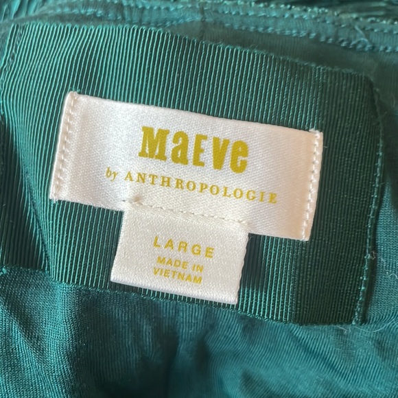 Anthropology Maeve Velvet Midi Dress - Picture 5 of 5